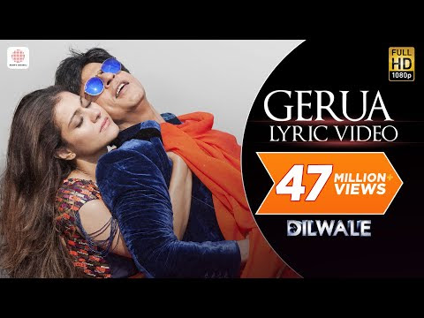 Dilwale – Gerua Lyric by Shah Rukh Khan| Kajol | SRK Kajol 2016