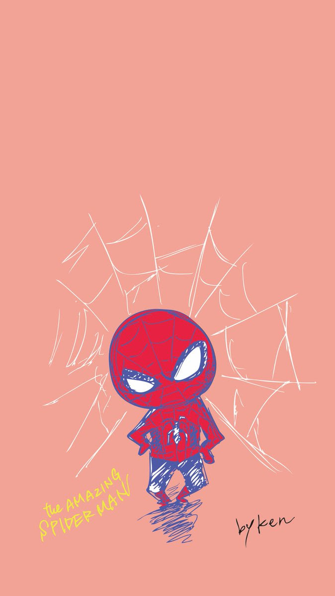 ベスト かわいい 簡単 かっこいい スパイダーマン イラスト