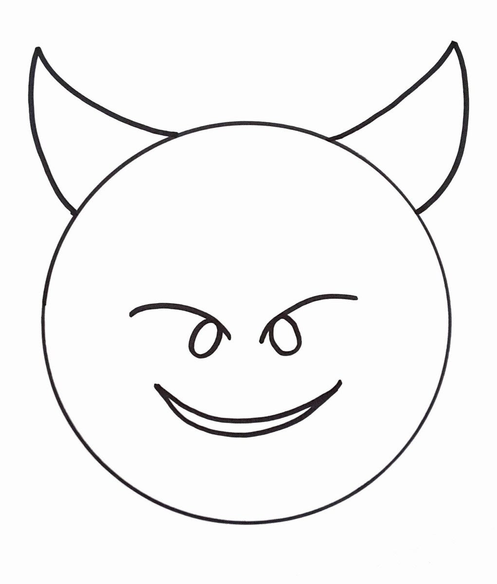 emoji coloring pages