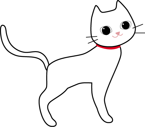 ねこのイラスト 猫 ネコ 無料イラスト フリー素材2