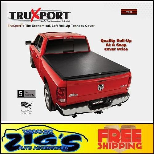 TruXedo 239801 TruXport Soft Roll-Up Dual Latch Tonneau Cover On Sale