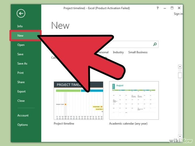 Create a Timeline in Excel Step 14.jpg
