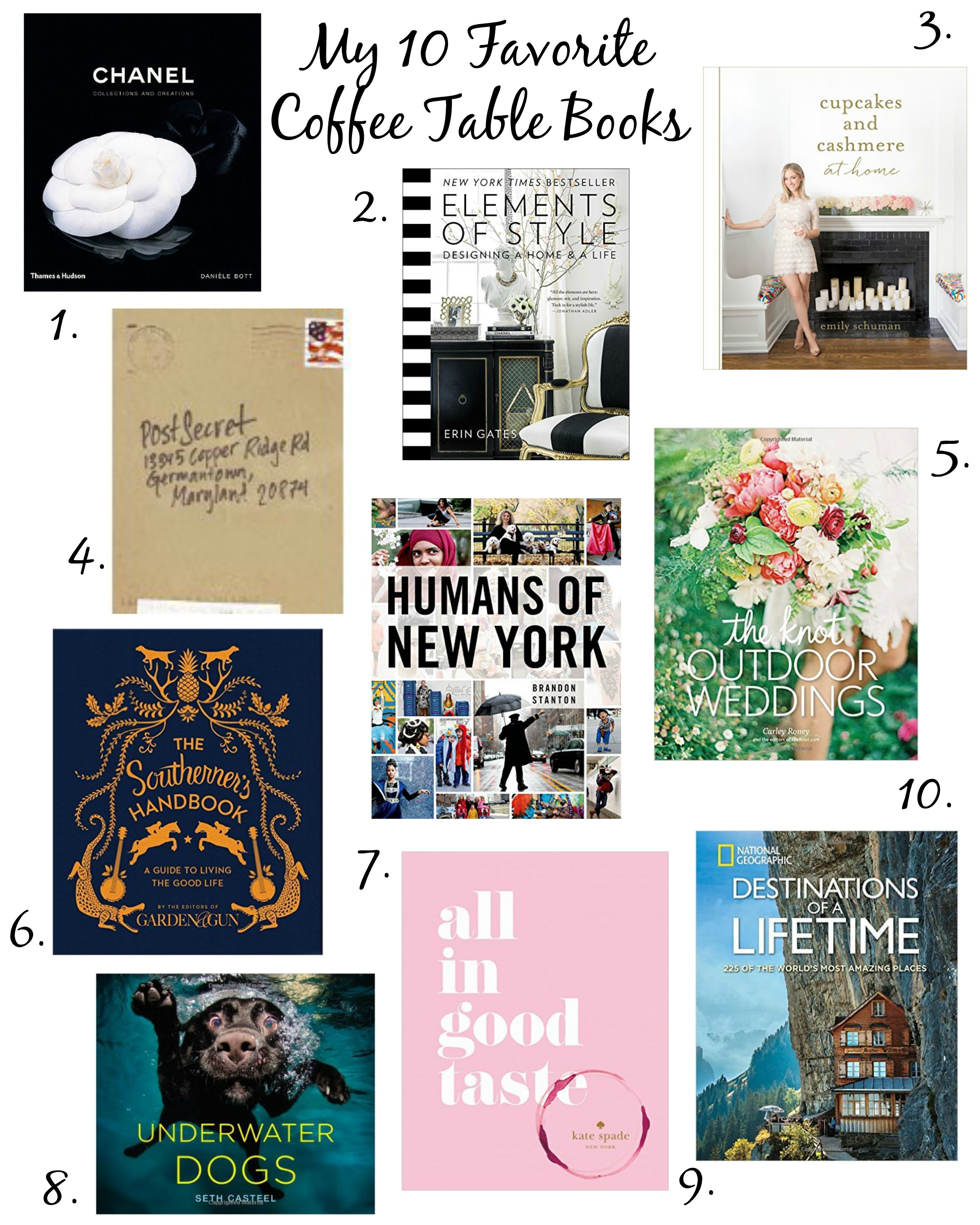 Top 10 Coffee Table Books | Life | Coffee Beans and Bobby Pins