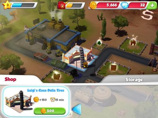 Screenshots of the Cars: Fast as Lightning for Android tablet, phone.