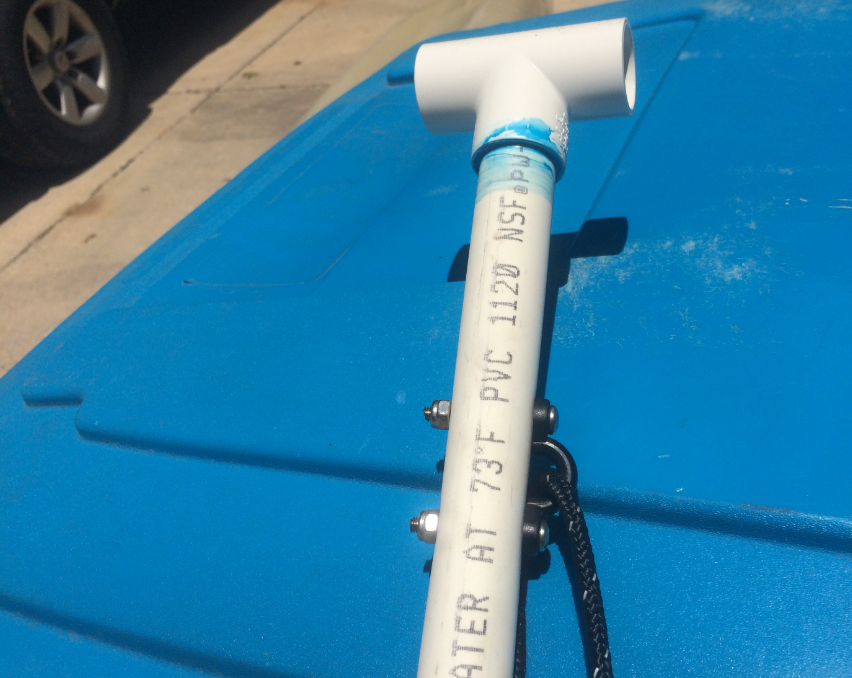 pics Shallow Water Anchor Pole Diy forgotten coast kayak anglers