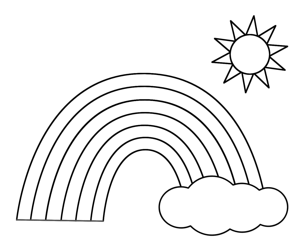 Download Free Preschool Coloring Pages Of Rainbows Download Free Clip Art Free Clip Art On Clipart Library