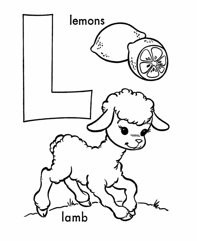 Free Letter L Coloring Sheet Download Free Clip Art Free Clip