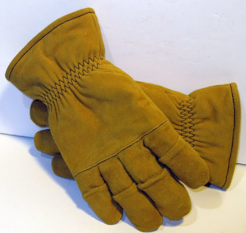 Size XXX Large (3xl) - Black Firefighter Heavy Duty Work Gloves Nfpa Rated Preview
