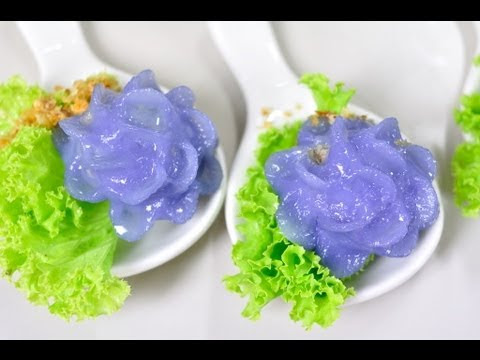 VIDEO : ช่อม่วง (อาหารว่างไทยโบราณ) - ช่อม่วง (อาหารว่างช่อม่วง (อาหารว่างไทยโบราณ) ตามหลักฐานทางบทประพันธ์ของกาพย์เห่ชมเครื ...