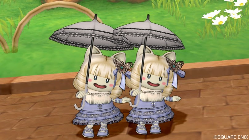 ドラクエ１０ Poco ロココちゃんのドレスアップつくったのー 好奇心旺盛な住民達