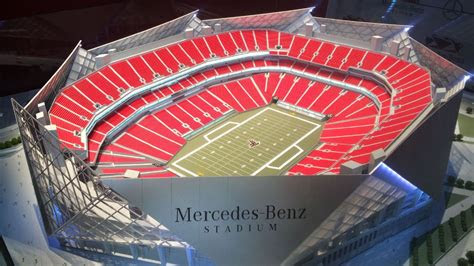 mercedes benz named  sponsor  atlanta falcons