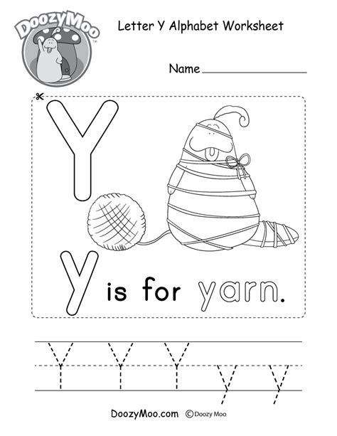 With the right approach, these worksheets can be used to help students learn and retain information in an effective way. letter y alphabet activity worksheet doozy moo