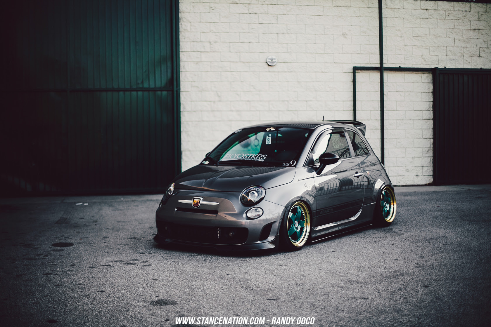 Big Things Small Packages Justin S Sexy Fiat 500 Stancenation Form Function