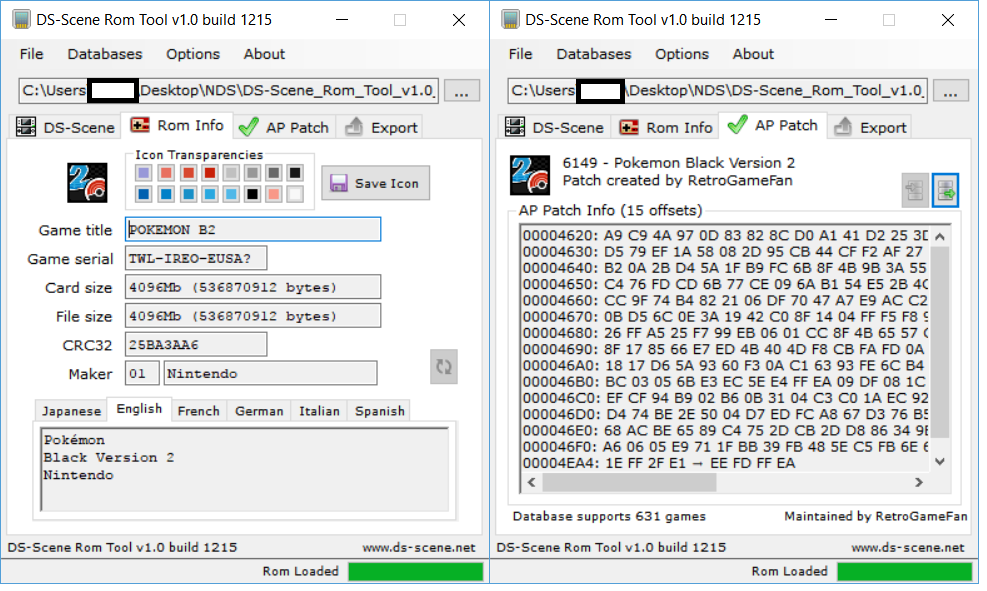 Repack Ds Scene Rom Tool V1 0 Build 1215 Includes Cmp And Ap Database Gbatemp Net The Independent Video Game Community