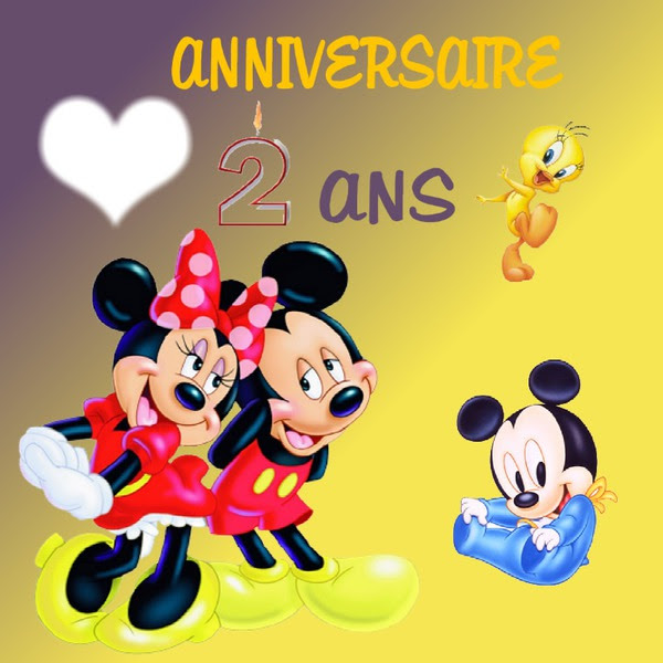 Montage Photo Anniversaire 2 Ans Pixiz