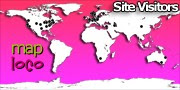 Locations of Site Visitors