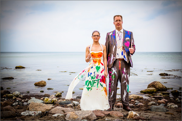 Trash the dress photos