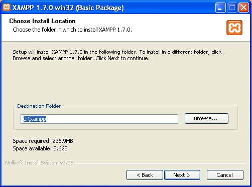 Xampp Folder