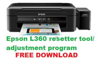epson  resetter program tool