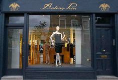 antony price shop front snip shop fronts, window space, shop frontag 