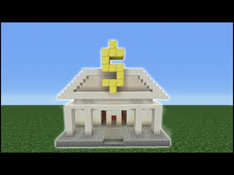 Minecraft Tutorial How To Make A Bank Minecraftvideos Tv