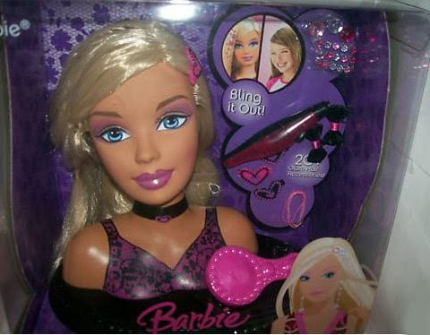 Barbie Totally Hair Styling Head | Toys