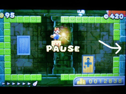 スーパーマリオブラザーズ2 1 砦 隠しゴール 発見 ゾメスケ おてんばびっくり 日記