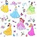 RoomMates RMK1470SCS Disney Princess Peel & Stick Wall Decals with Gems