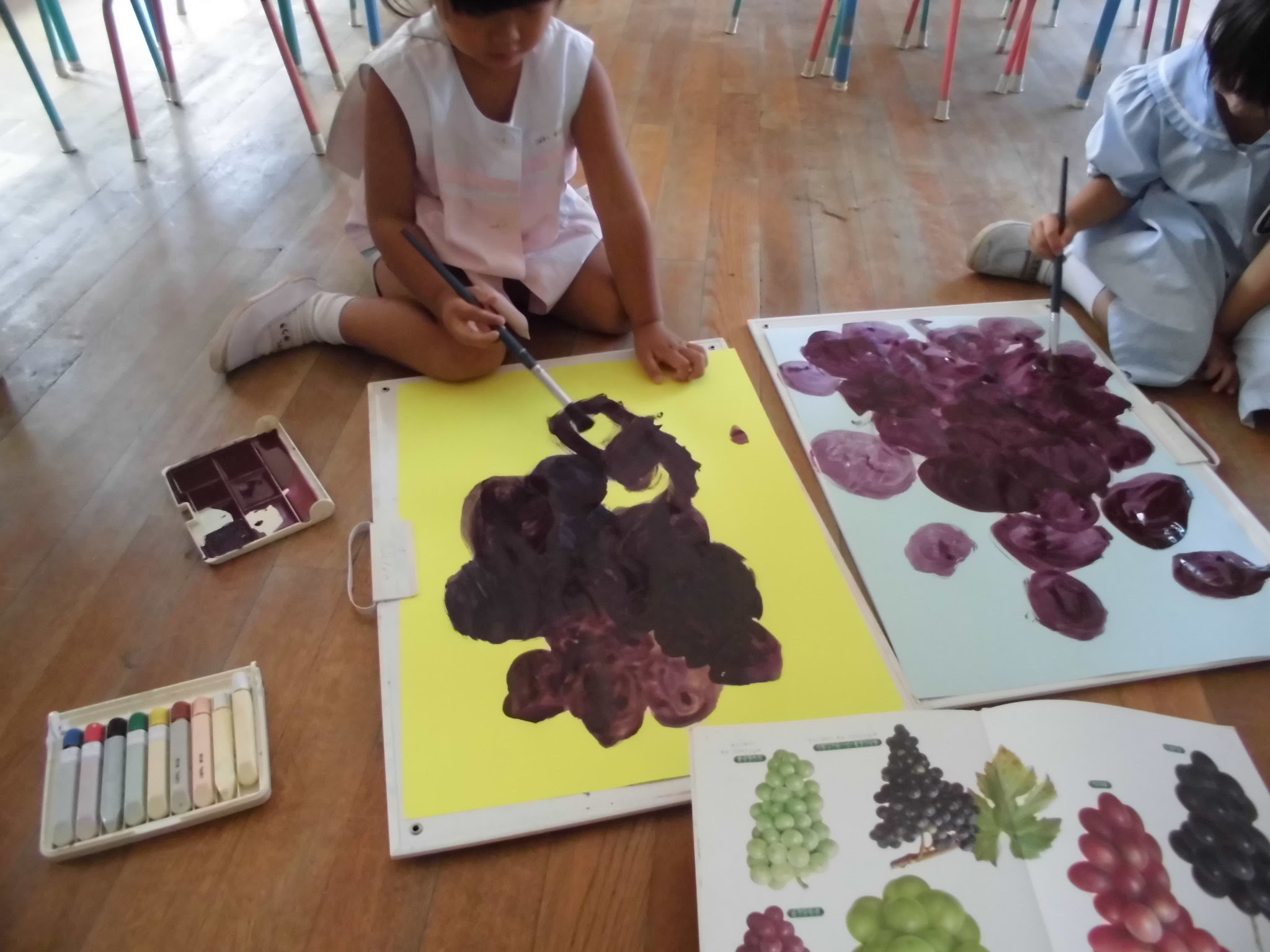写実画 第一 年中 二科展 瑞光幼稚園 瑞光第二幼稚園のブログ