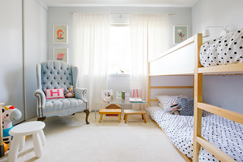 超絶キュート Ikeaの2段ベッド ロフトベッドを使った子供部屋実例