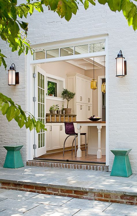 Adorable Kitchens Open To Outdoors