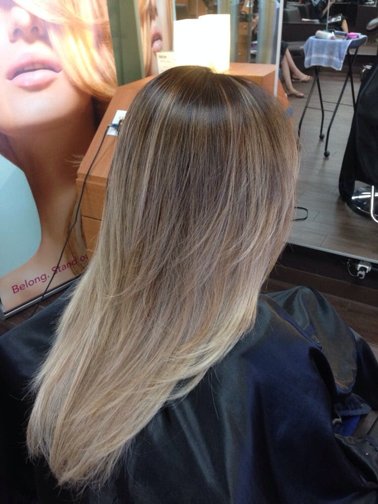 Ash Brown Hair With Platinum Highlights