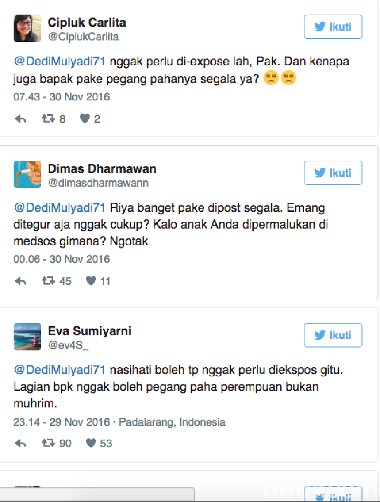 Foto Pegang Paha Siswi, Bupati Dedi: Kalau Postingan Dianggap Tidak Baik, Maaf