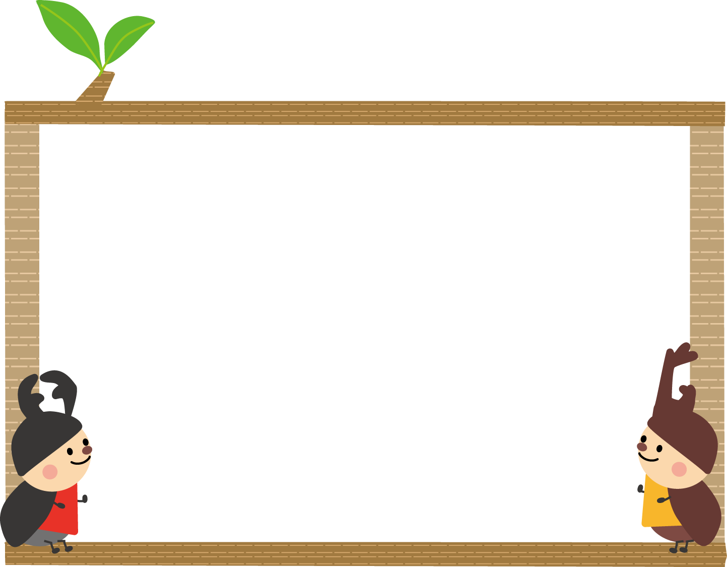 クワガタのイラスト 無料イラスト素材