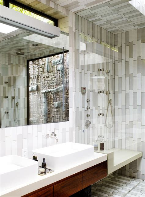 From glass to metal to faux hardwood, diy network profiles the latest styles in tile. 30 amazing pictures and ideas classic bathroom tile