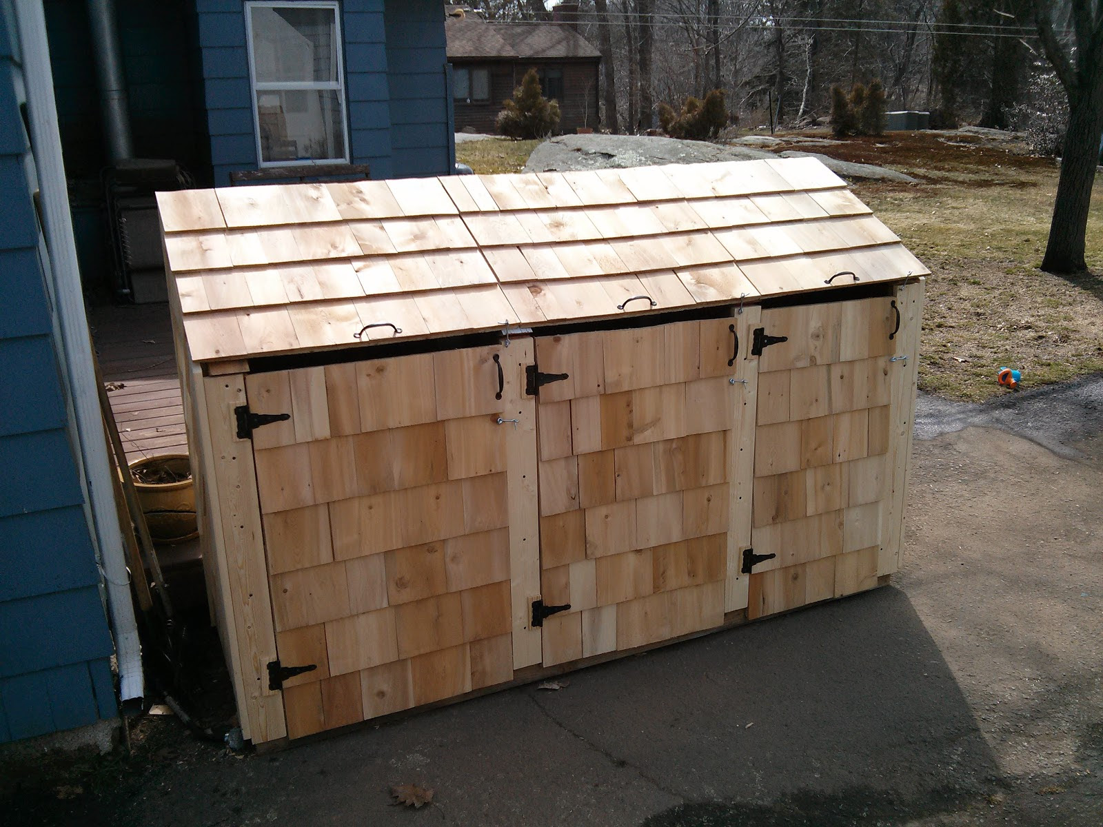 ... And Easy Steps To Build a Garbage Storage Shed | Shed Blueprints