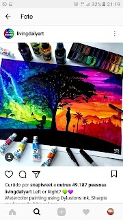 Terbaru Contoh Lukisan Abstrak Dengan Crayon, Gambar Lukisan