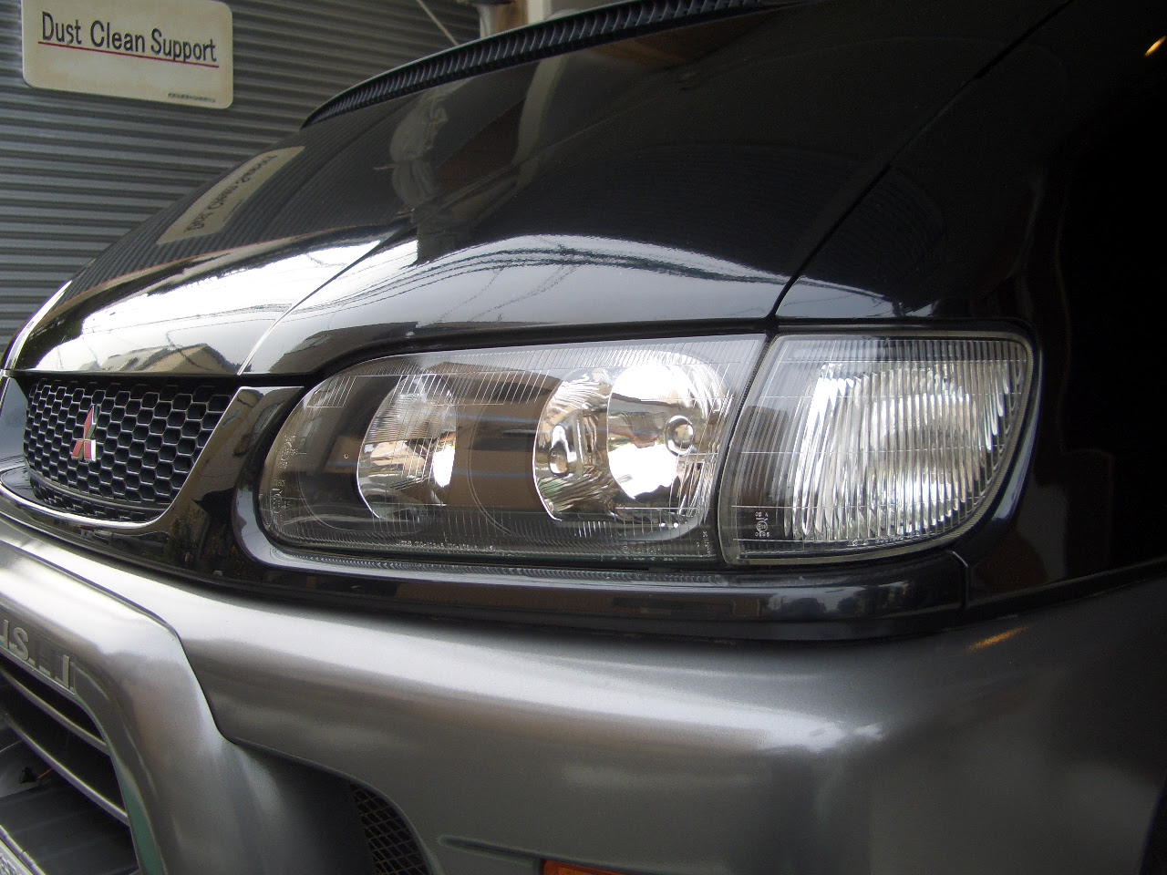 デリカ スペースギア車内クリーニング 車内クリーニング店 施工効果ブログ