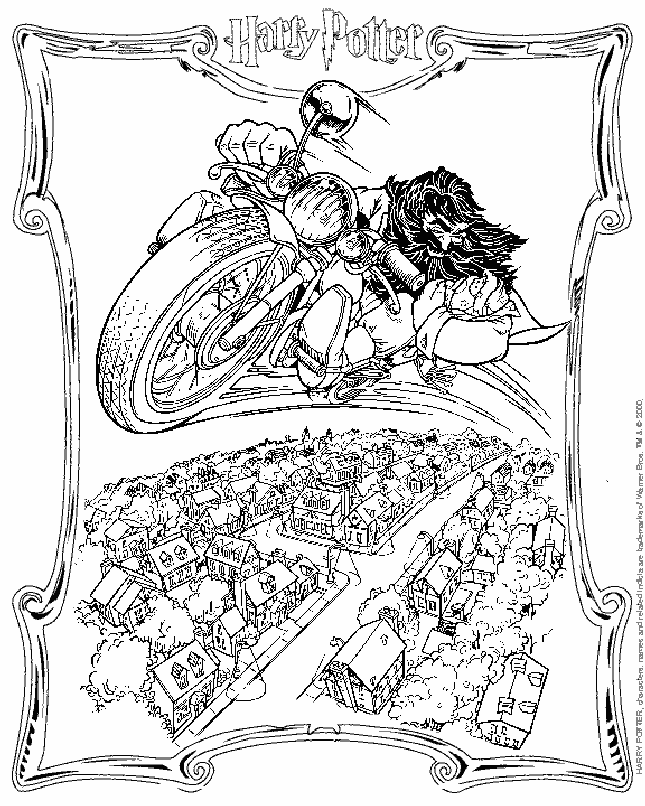 Download Coloring Book Harry Potter Pdf Clip Art Library