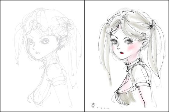 線で描く絵 加藤直之のブログ