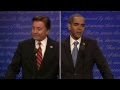Romney & Obama Tell Jim Lehrer: "Shut The F*** Up" (Jimmy Fallon)