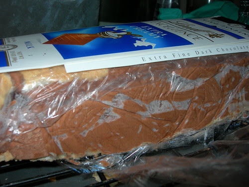 Layers out of the freezer