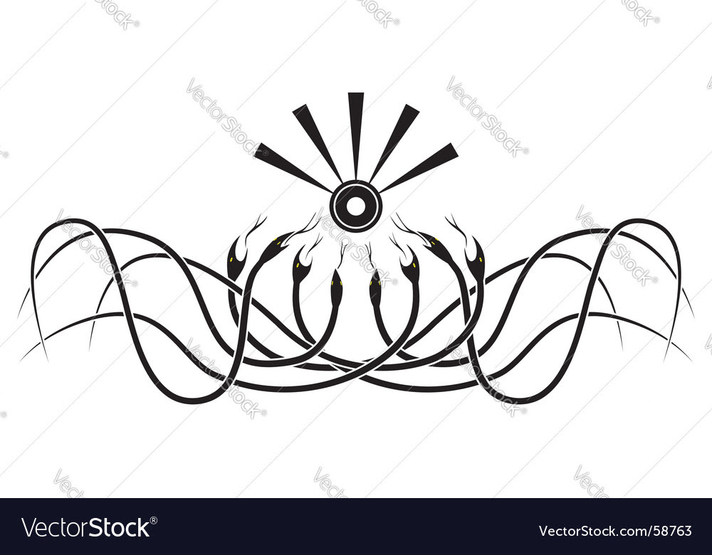  sketch illustration composition abstract draw element reptile tattoo 