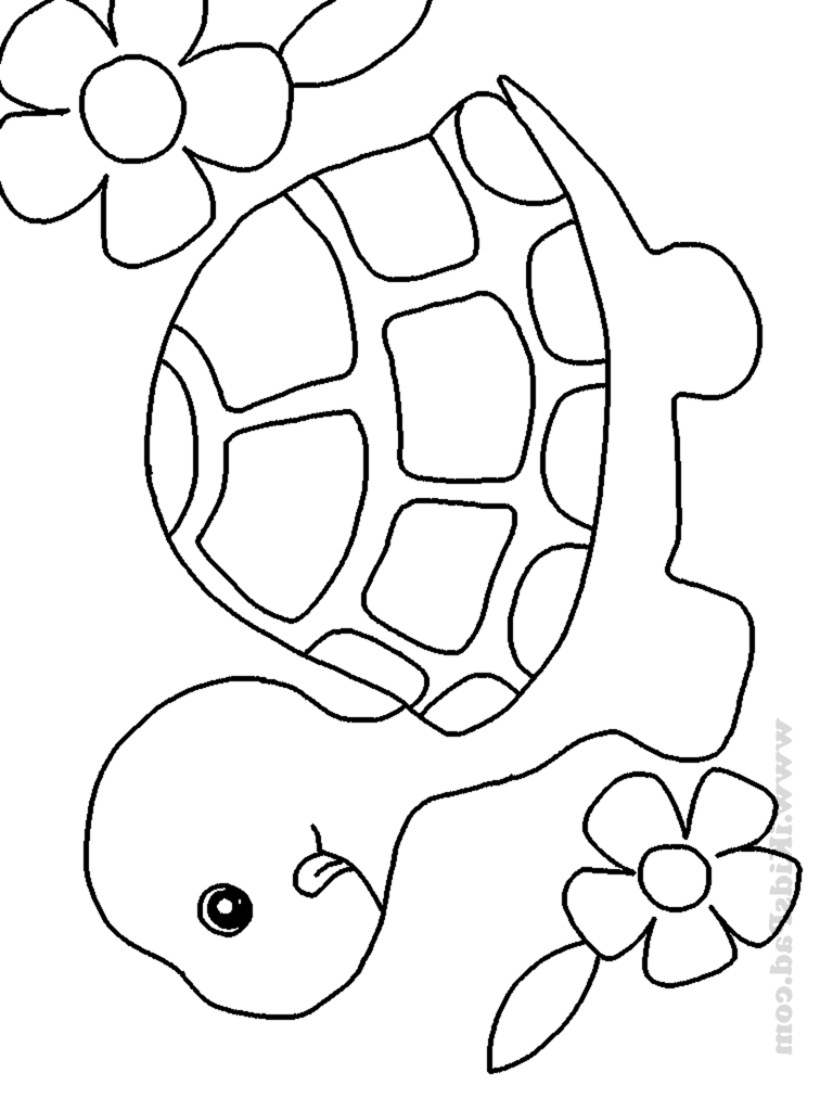 Easy Animal Coloring Pages For Kids at GetColorings.com ...