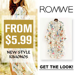 Romwe Kimonos