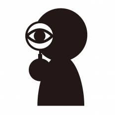 シルエット 探偵 イラスト フリー