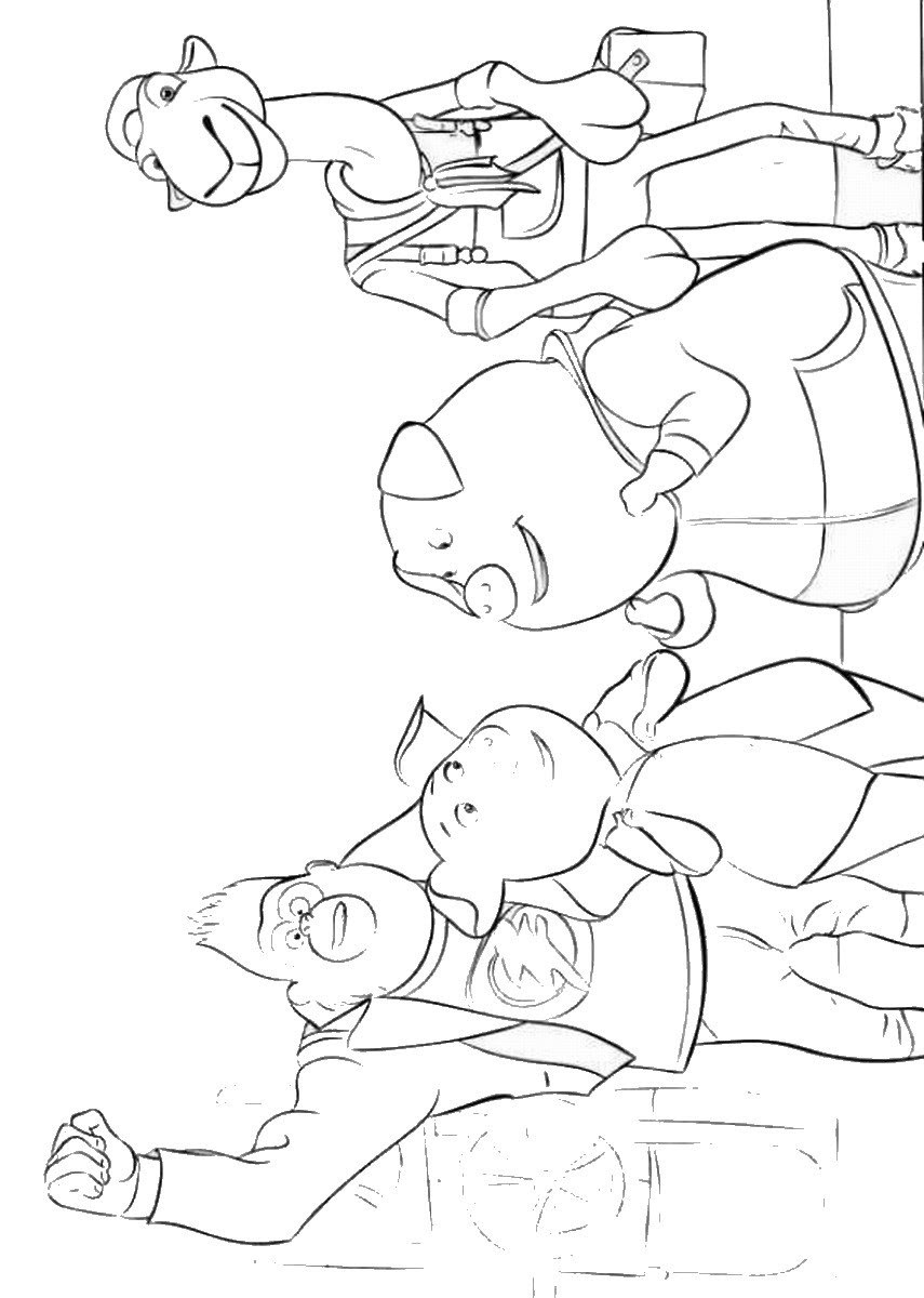 Download Sing movie coloring pages