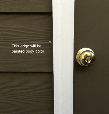 Painting exterior edges - Elegant Painting