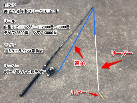 シーバスルアーのタックルはどんな物が必要 基本的な選び方は 釣りやろうぜ 初心者の為の釣りhow To
