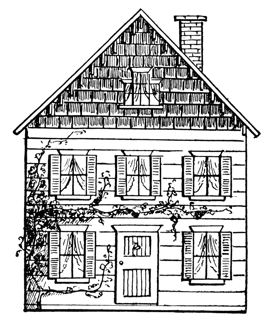 house clipart image. House